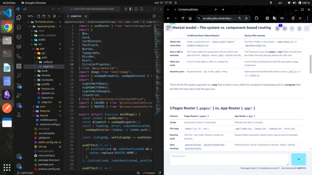 Valis: learning example