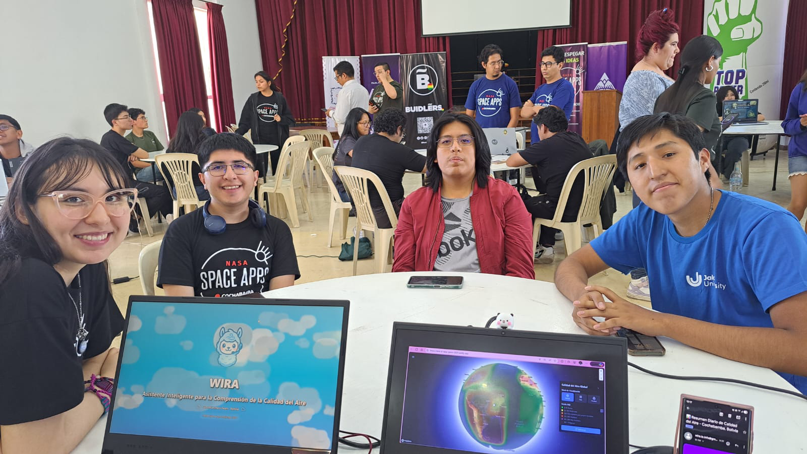 Students from Jala University triumph at the NASA Space Apps Challenge
